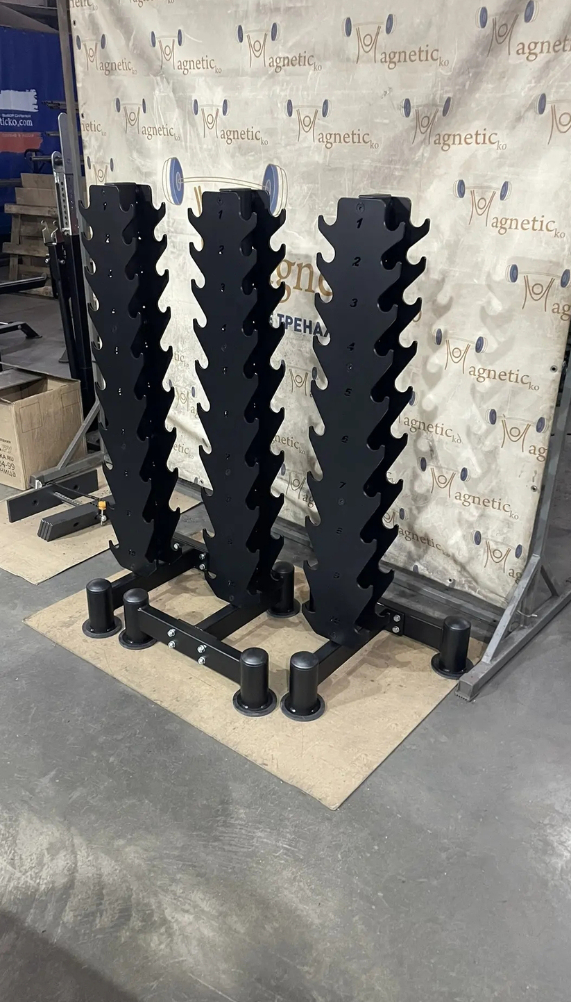 Стойка для хромированных гантелей PL 1.17