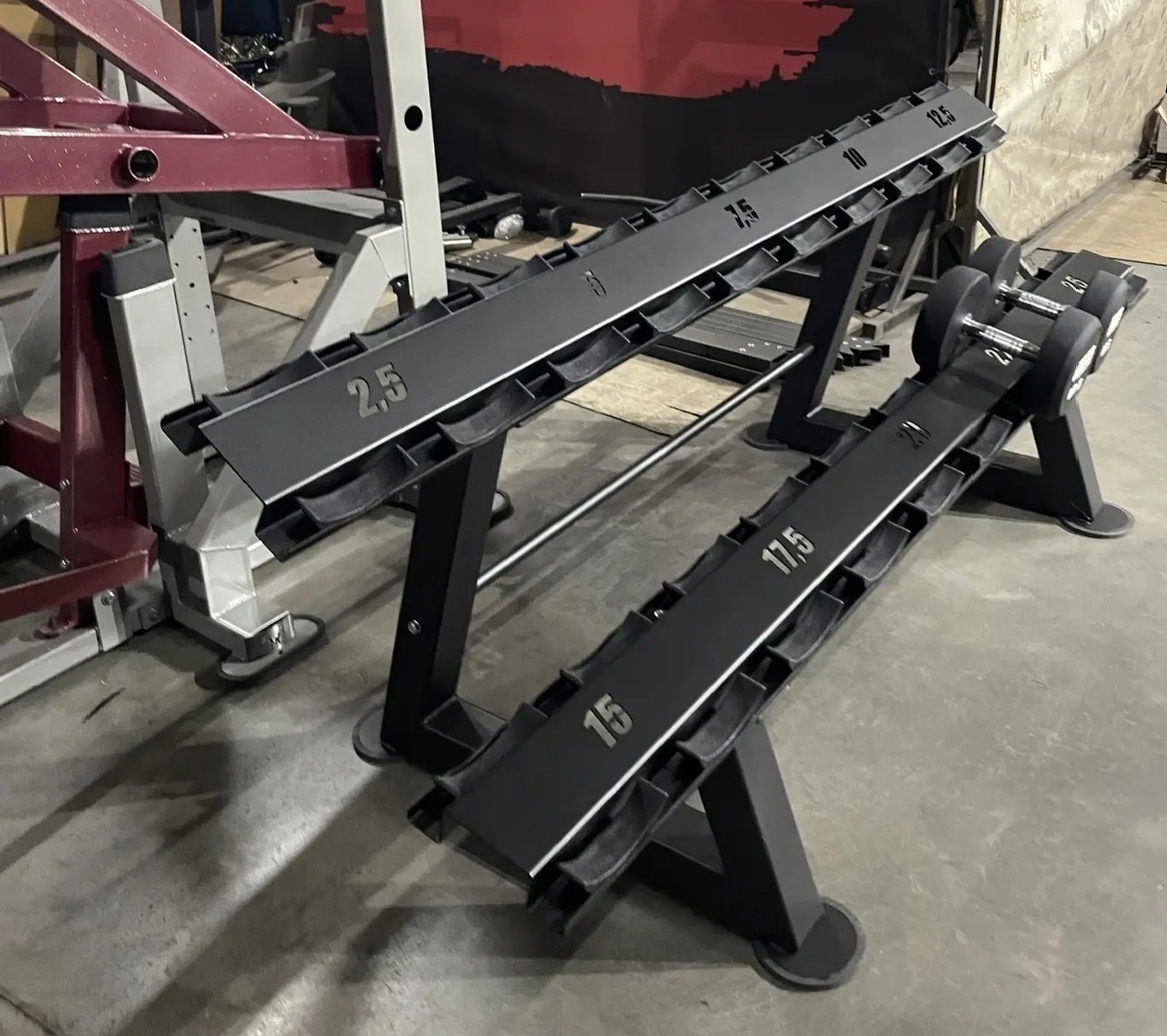 Стойка для гантелей PL 1.15